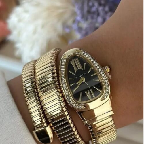 Montre bracelet serpend à quartz tendance